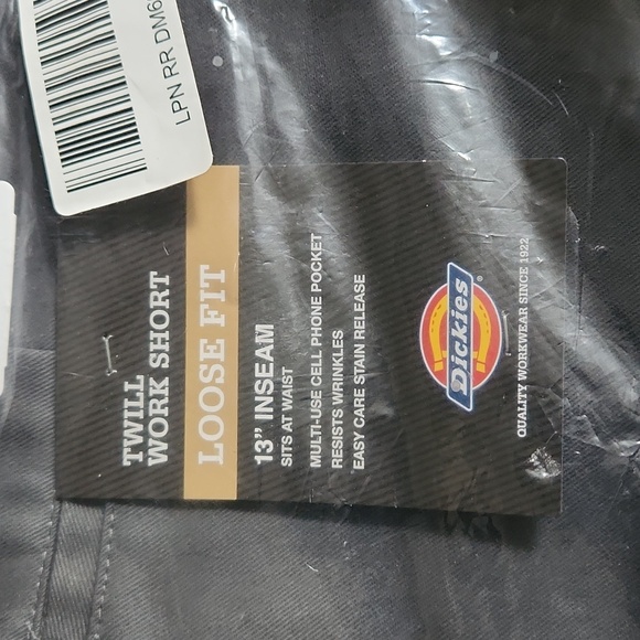 Dickies Men's Twill Work Short in Gray Size 38 - Picture 3 of 4